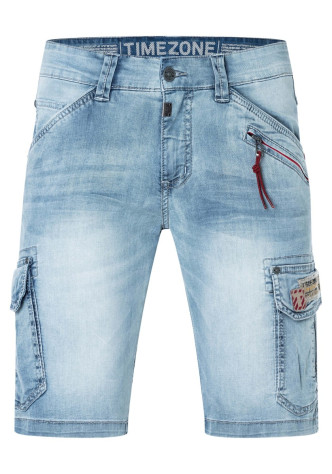 Timezone pánské jeans kraťasy 25-10025-40-3119 Regular RykerTZ