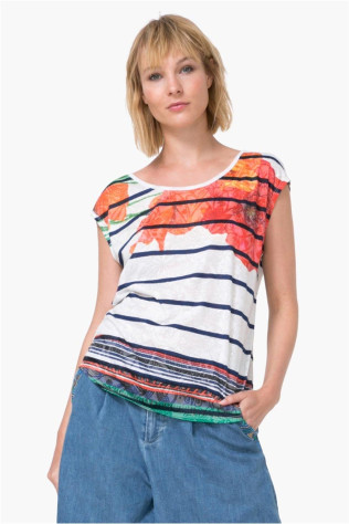Desigual dámské triko 73T2WJ2