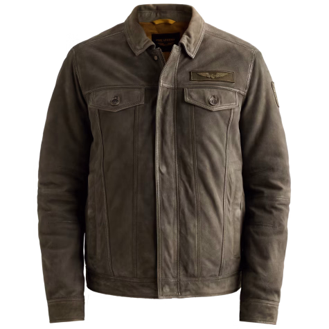 PME Legend pánská kožená bunda PLJ2608700-6485 AIR LEATHER