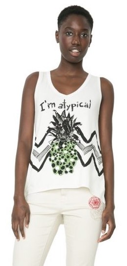 detail Desigual dámské triko 61T26D2