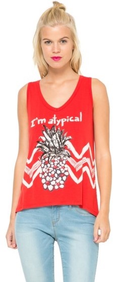 detail Desigual dámské triko 61T26D2