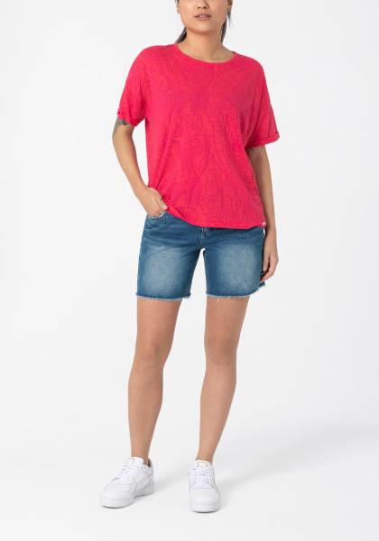 detail Timezone dámské jeans kraťasy 15-10000-00-3888