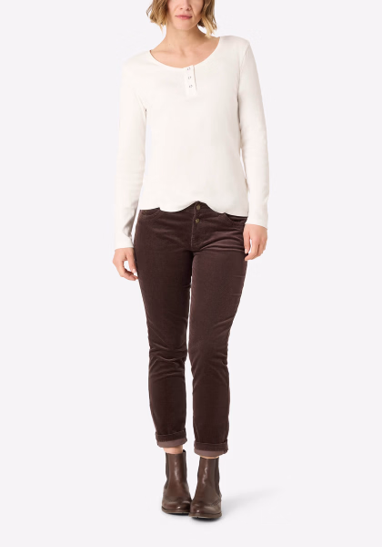 detail Timezone dámské kalhoty 16-10138-00-4037 Slim NaliTZ 7/8