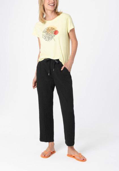 detail Timezone dámské kalhoty 16-10168-00-1583 Regular MarlaTZ Cropped