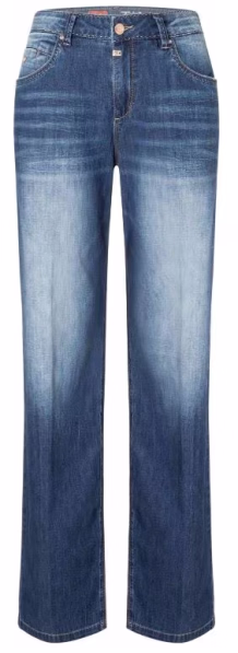 detail Timezone dámské jeans kalhoty 17-10099-20-3799 Comfort CoraTZ