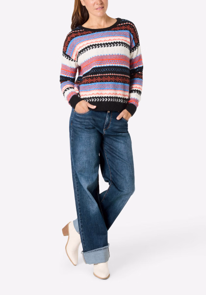 detail Timezone dámské jeans kalhoty 17-10099-40-3805 Comfort CoraTZ Womenshape