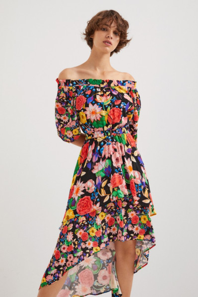 detail Desigual dámské šaty 22SWVW62