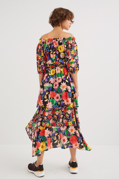 detail Desigual dámské šaty 22SWVW62