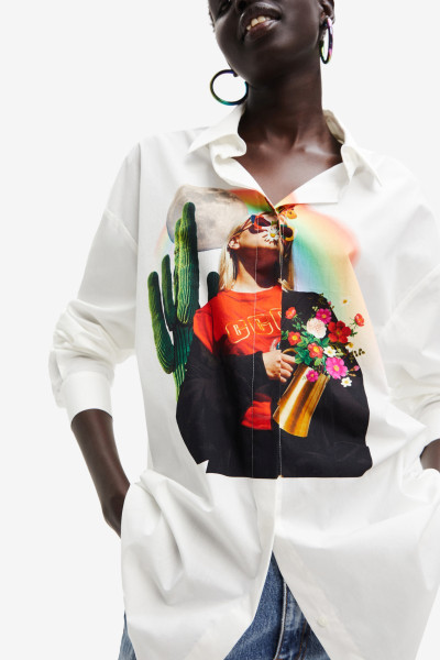 detail Desiguál dámská košile 22WWCW15