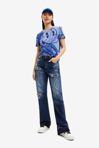 detail Desiguál dámské triko 22WWTK85