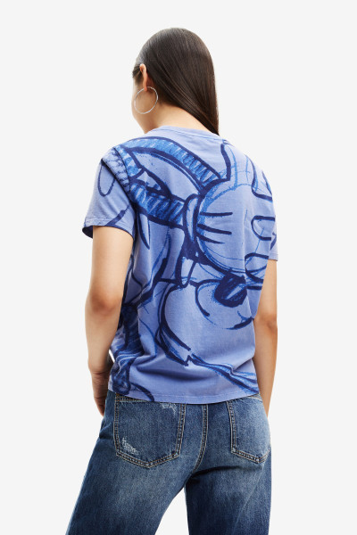 detail Desiguál dámské triko 22WWTK85