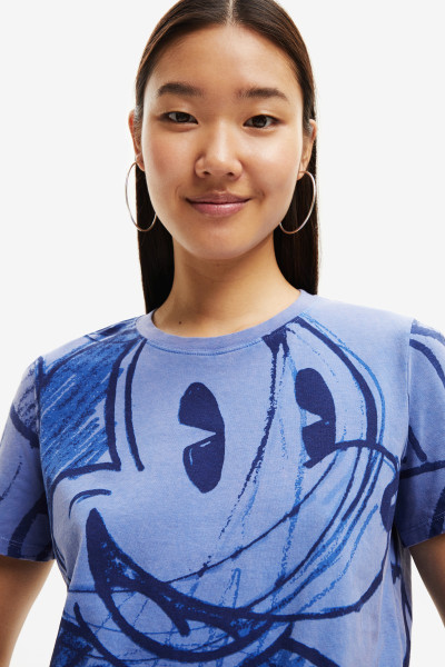 detail Desiguál dámské triko 22WWTK85