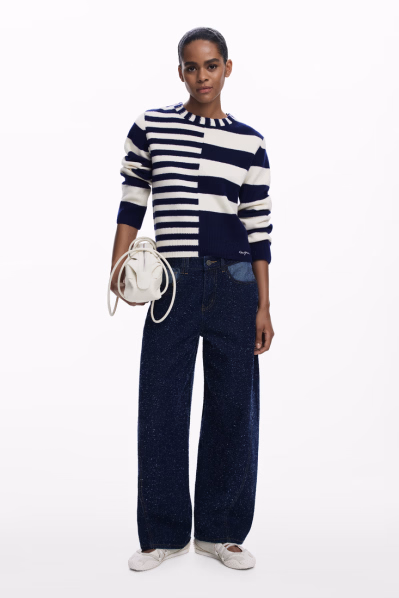 detail Desiguál dámský svetr 25WWJF17