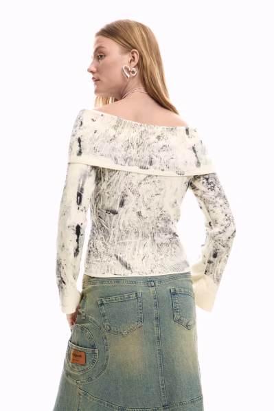 detail Desiguál dámský svetr 26SWJF15-2002