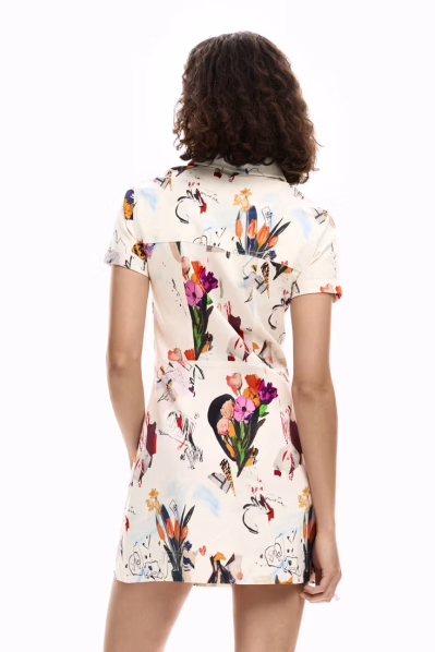 detail Desiguál dámské šaty 26SWVW48-1008