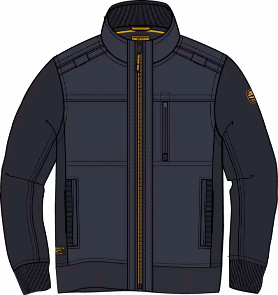 detail PME Legend pánská bunda PJH2608438-5281 SHORT JACKET