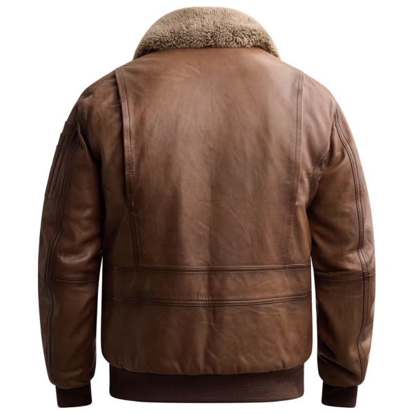 detail PME Legend pánská kožená bunda PLJ2608706-769 SHORT JACKET SNOWPROP