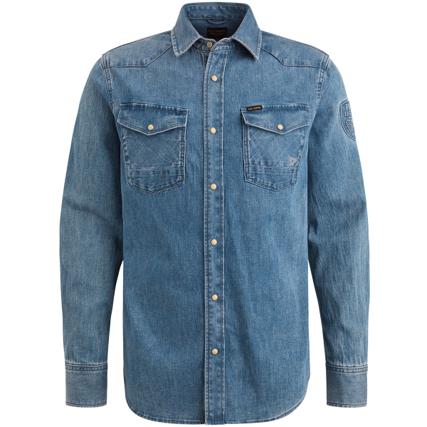 detail PME Legend pánské jeans košile PSD2502205