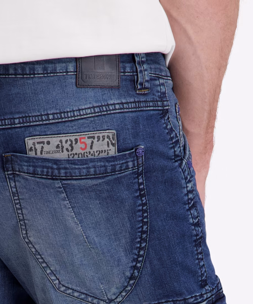 detail Timezone pánské jeans kraťasy T2 50025.3444 Regular RykerTZ