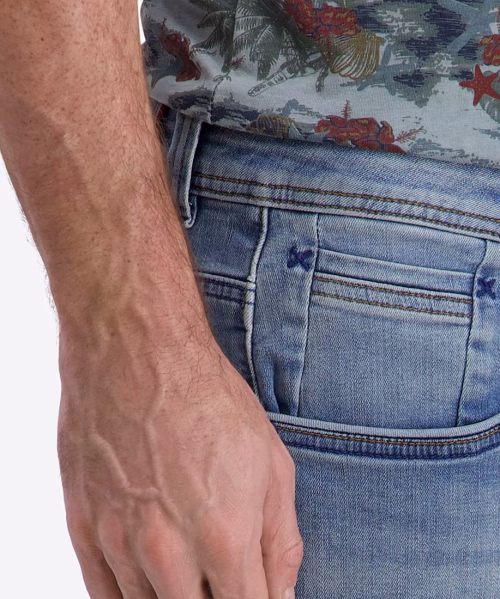 detail Timezone pánské jeans T2 70015.3450 Regular GerritTZ