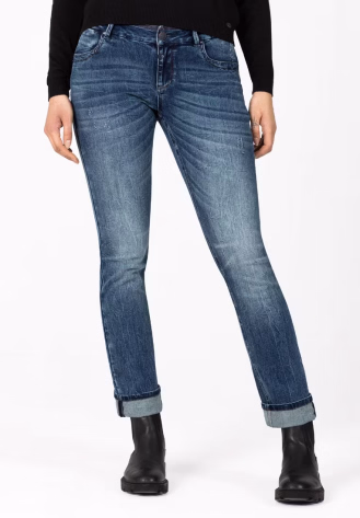 Timezone dámské jeans kalhoty 17-10068-00-3047 Slim MarahTZ