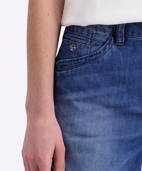 detail Timezone dámské jeans kraťasy T1 50042.3159 Regular RickyTZ