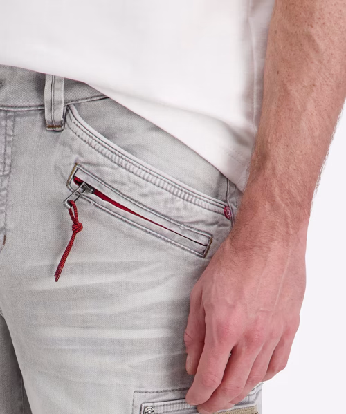 detail Timezone pánské jeans kraťasy T2 50025.3307 Regular RykerTZ